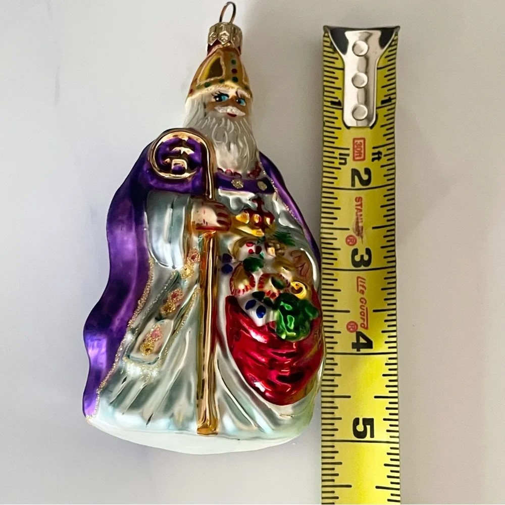 The Bishop Santa Ornament by Christopher Radko